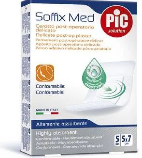 Pic Soffix Med Cerotti 5 x 7 cm 5 pezzi