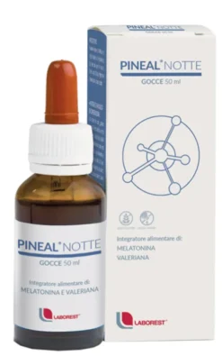 Pineal Notte Gocce Melatonina e Valeriana Integratore per Favorire il Sonno 50 ml