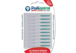 Plakkontrol Brush And Clean 40 Pezzi