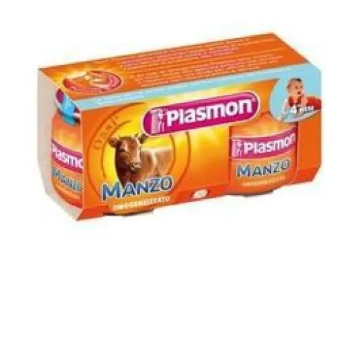 Plasmon Omogeneizzato Manzo 2 X 120 grammi