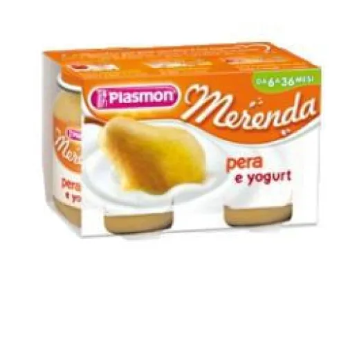 Plasmon Omogeneizzato Yogurt E Pera 2 X 120 grammi