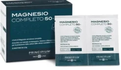 Principium Magnesio Completo 50+ Integratore 4 Sali Magnesio Antiossidante 32 Bustine