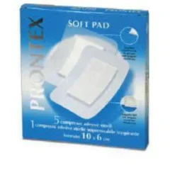 Prontex Soft Pad Medicazione Adesiva 10 X 6 cm 6 Pezzi