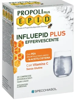 Propoli Plus Epid Influepid Plus Effervescente con Propoli E.P.I.D. Vitamina C e N-Acetilcisteina 20 Compresse Effervescenti