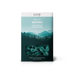 Purae Pieno Respiro Caramelle Balsamiche con miele 80 g
