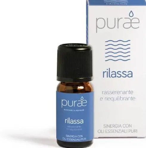 Purae Rilassa Sinergia Oli Essenziali 10 ml