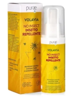Purae VolaVia NO Insecto Spray Repellente Antizanzare con Citriodiol 100 ml