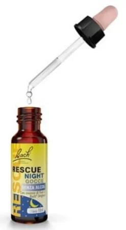 Rescue Night Bach Original Flower Senza Alcol 10 ml