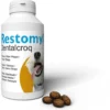 Restomyl Dentalcroq Cane Supporto Igiene Orale Placca Tartaro e Alito 150 g
