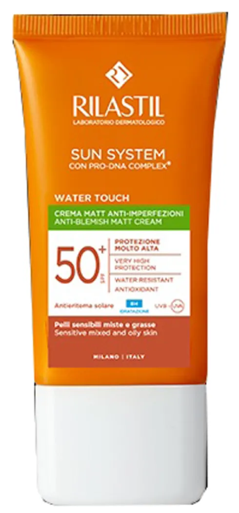 Rilastil Sun System Water Touch SPF50+ Crema Matt 50 ml