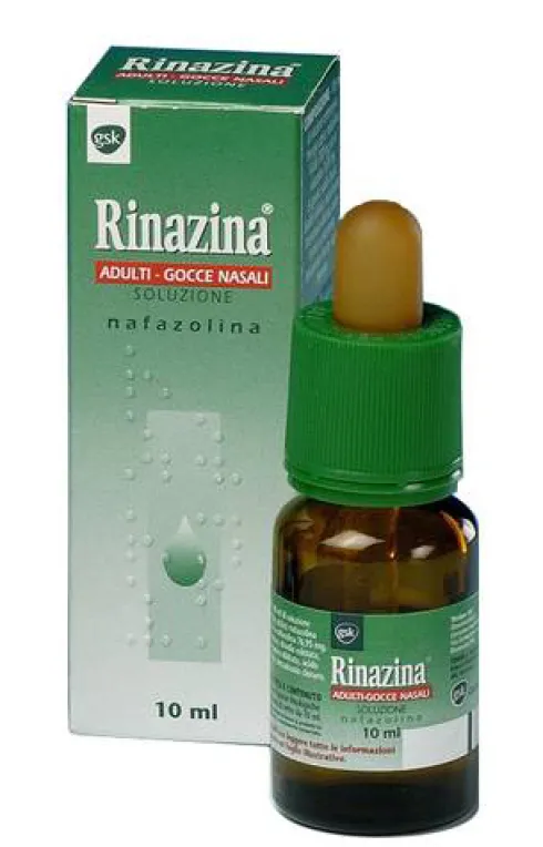 Rinazina Gocce Nasali Adulti 0,1% 10 ml