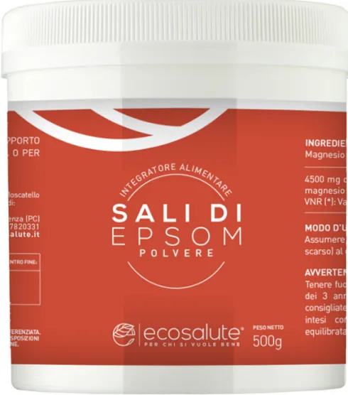 Sali di Epsom Barattolo 500 grammi
