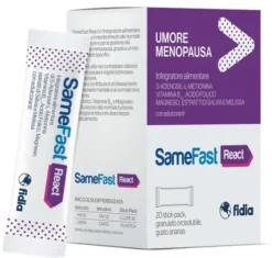 SameFast React Menopausa Tono dell’Umore e Relax 20 Stick