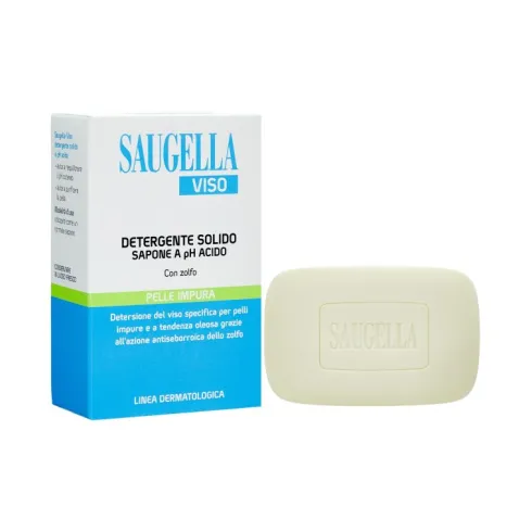 Saugella Ph 4 Sapone Solido Allo Zolfo 100 grammi