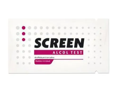 Screen Alcol Teste Salivare
