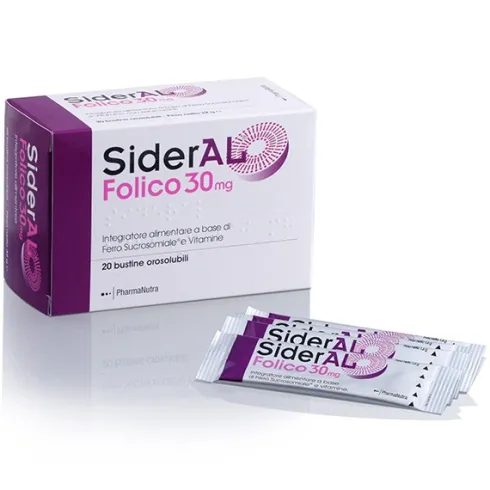 Sideral Folico 20 Bustine Orosolubili