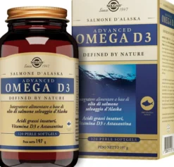 Solgar Advanced Omega D3 Integratore Colesterolo 120 Perle