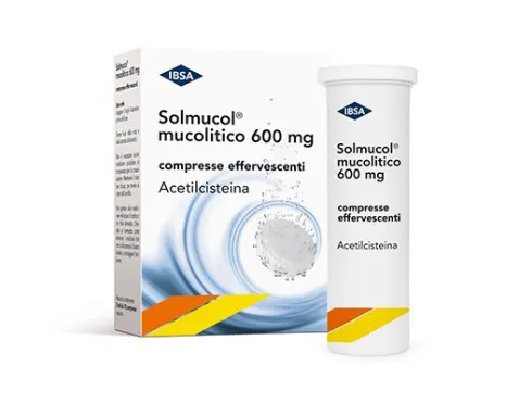 Solmucol 600 mg 30 Compresse Effervescenti