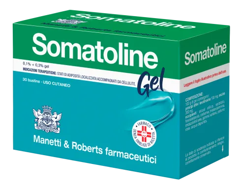 Somatoline 0,1% + 0,3% Gel 30 Bustine