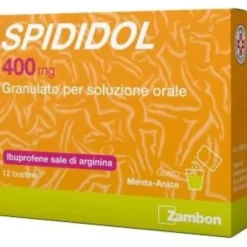 Spididol 400 mg 12 Bustine Gusto Menta Anice
