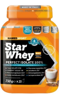 Star Whey Perfect Isolate 100 Proteine Isolate Whey Mokaccino 750 g