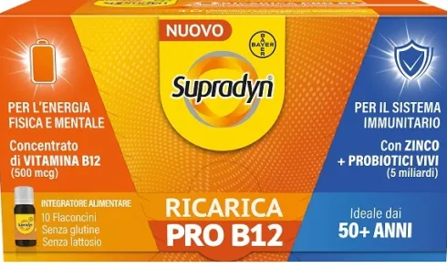 Supradyn Ricarica Pro B12 10 flaconcini