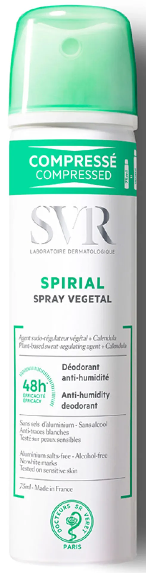 Svr Spirial Spray Végétal Deodorante Tenuta 48 ore 75 ml
