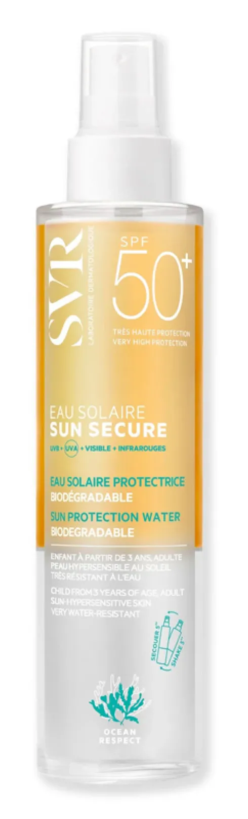 Svr Sun Secure Eau Solaire SPF50 200 ml