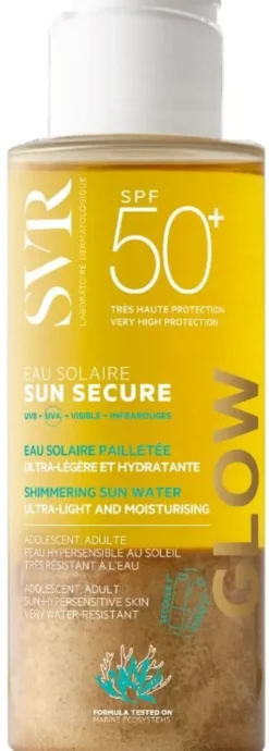 Svr Sun Secure Glow Acqua Solare Brillantinata Spf 50+ 100 ml