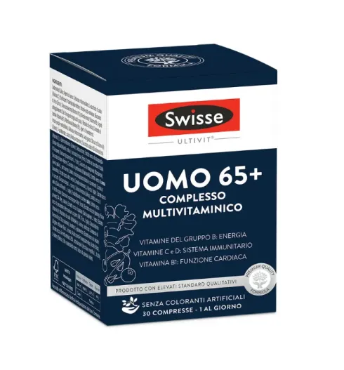 Swisse Multivitaminico Uomo 65+ 30 Compresse