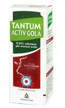 Tantum Verde Activ Gola 250 mg/100 ml Spray 15 ml