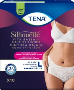 Tena Silhouette Plus White Misura L 10 pezzi