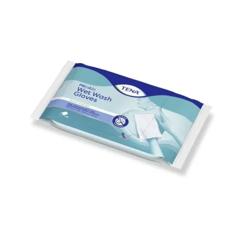 Tena Wash Glove Guanti Detergenti 8 Pezzi