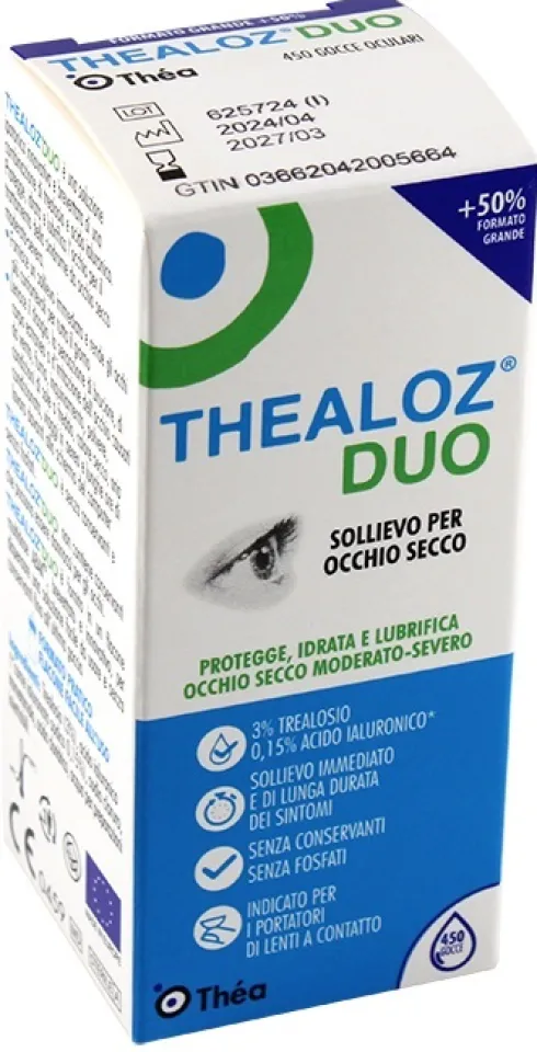 Thealoz Duo Soluzione Oftalmica Importazione GMM 15 ml