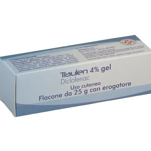 Traulen Gel Spray 4% 25 grammi