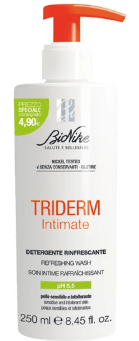 Triderm Intimate Rinfrescante Detergente Intimo pH 5.5 Promo 250 ml