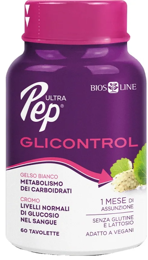 Ultra Pep Glicocontrol 60 Tavolette