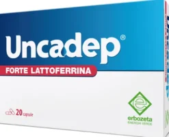 Uncadep Forte Lattoferrina 200 mg resveratrolo zinco 20 capsule