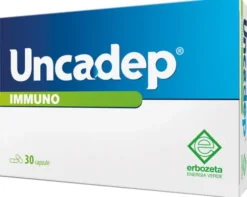 Uncadep Immuno beta-glucano quercetina vitamina D3 zinco 30 capsule