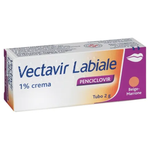 Vectavir Labiale 1% Crema 2 grammi