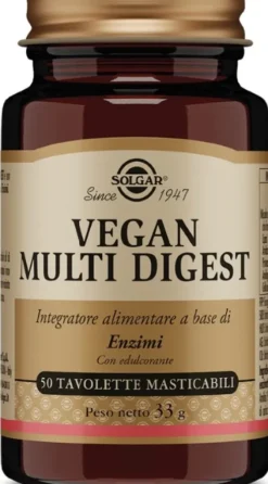 Vegan Multi Digest 50 tavolette masticabili