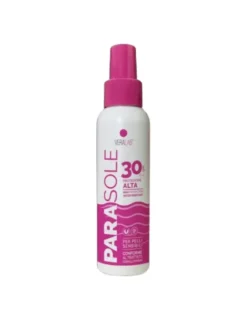 Veralab Parasole 30 Spray Latte Solare SPF30 Protezione Alta 100 ml