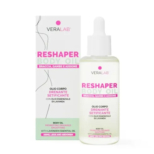 Veralab Reshaper Body Oil Olio Corpo Drenante Anticellulite Rimodellante 150 ml