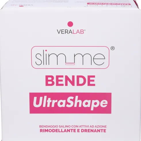 Veralab Slim Me Bende Ultrashape Bendaggi Drenanti Rimodellanti Corpo 15×9 cm