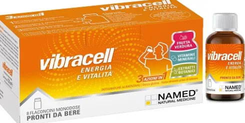 Vibracell Energia e Difese Immunitarie Multivitaminico 8 Flaconcini