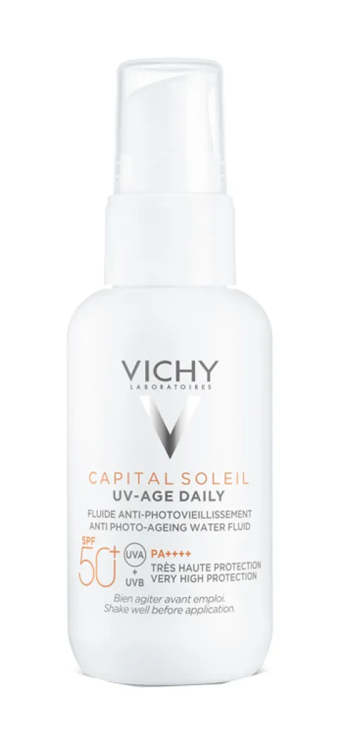 Vichy Capital Soleil Uv-Age Fluido Anti-Fotoinvecchiamento SPF50+ 40 ml