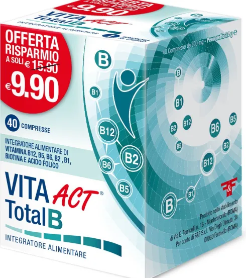 Vita Act Total B 40 Compresse
