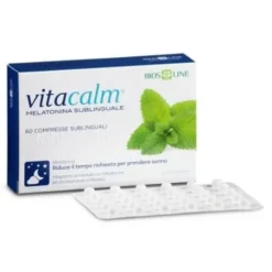 Vitacalm Melatonina 1 Mg 60 Compresse Sublinguali