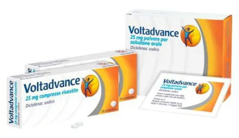 Voltadvance 25 mg 10 Compresse