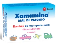 Xamamina Mal di Viaggio Bambini 25 mg 6 Capsule Molli